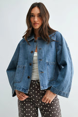 Logan Denim Swing Jacket
