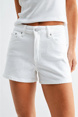 JBD White Stretch Shorts