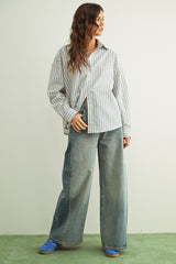 Daria Button Down Top