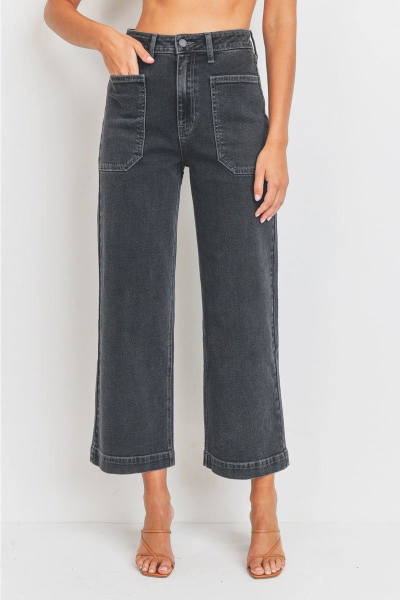 Eve Utility Jeans in Black
