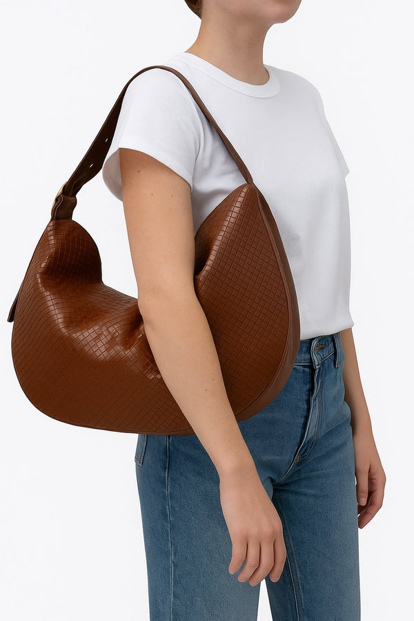 Naomi Woven Tote Bag