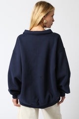 Juls Collared Sweatshirt