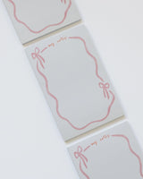 Pink Ribbon Note Pad