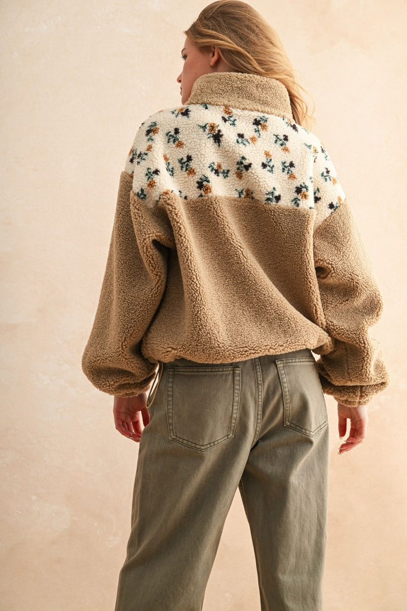 Goldie Sherpa Quarter Zip