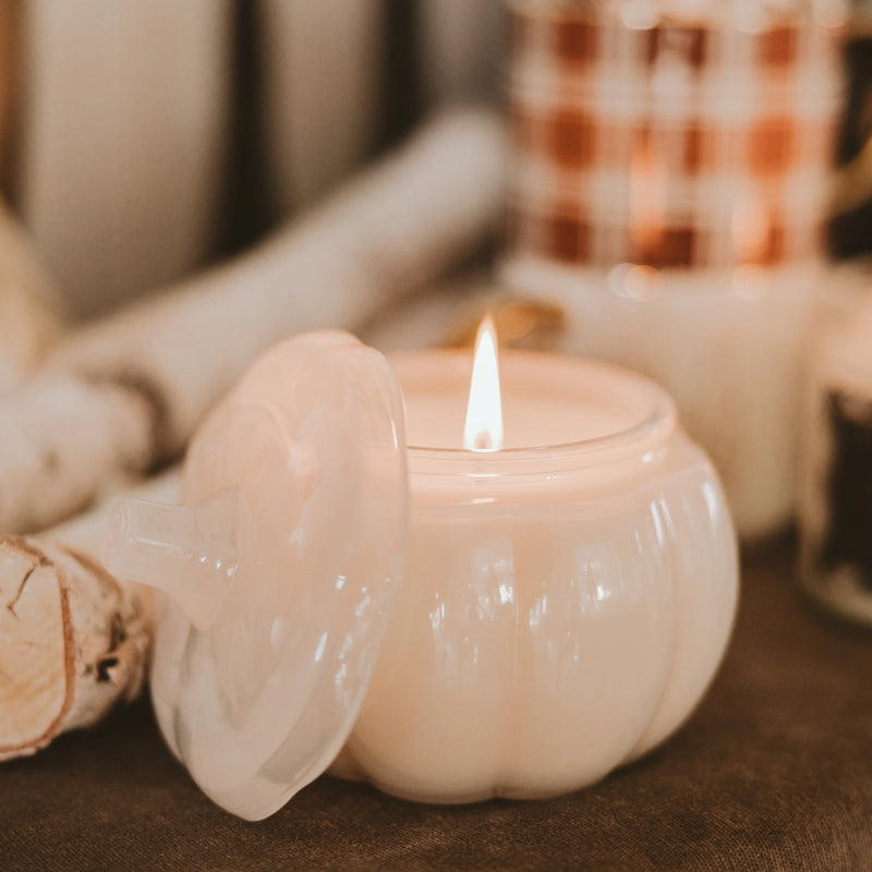 Pumpkin Jar Candles