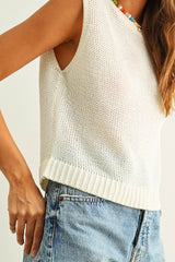 Hailey Top in Off White