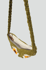 Olive Crochet Bag
