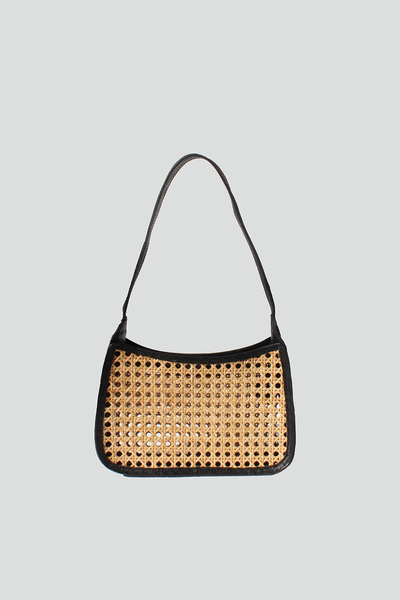 Rattan Shoulder Bag