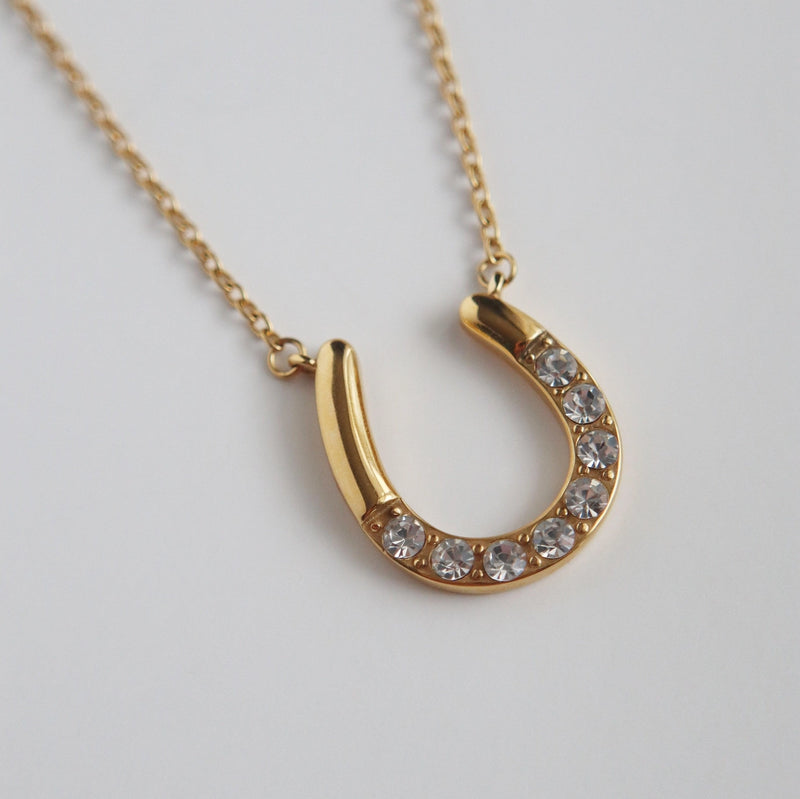 Horseshoe Pendant Necklace