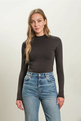 Mock Neck Bodysuit