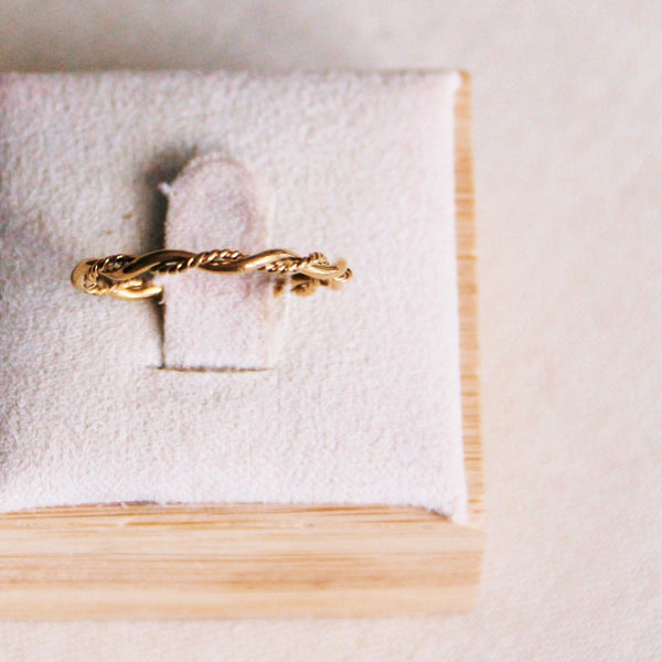 Dainty Braided Ring