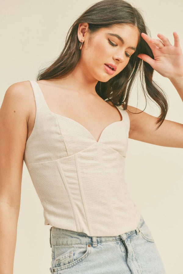 Tate Corset Style Top